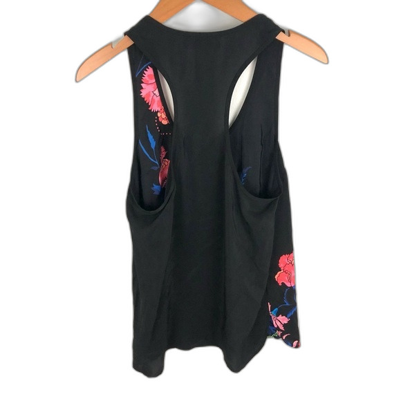 Tibi Peacock Floral Printed Tank Size 8 - Picture 2 of 11